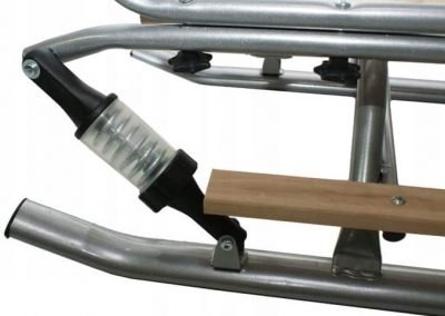luge 2 places pour les enfants , luge double pour jumeaux,luge jumeaux avec sieges modulables en laine