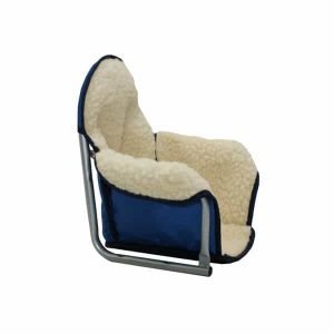 luge 2 places pour les enfants , luge double pour jumeaux,luge jumeaux avec sieges modulables en laine