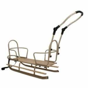 luge poussette avec 2 sieges double, chassis sport avec amortiseur, poignee inclinable