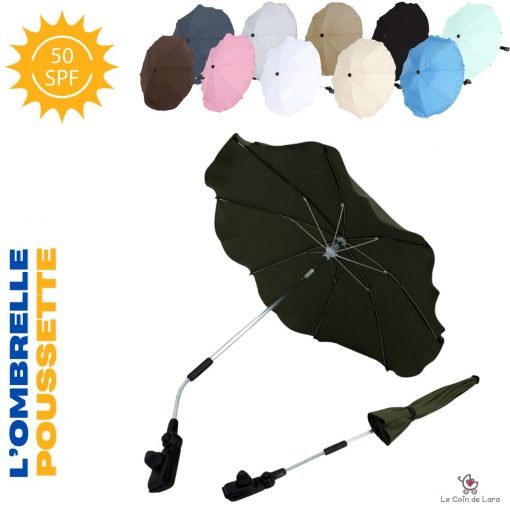 l'ombrelle pour poussette universelle differents couleurs