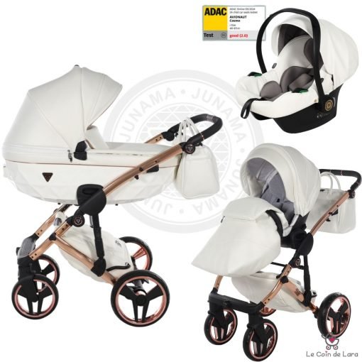 Trio carrinho de bebé Junama Fluo Individual V3