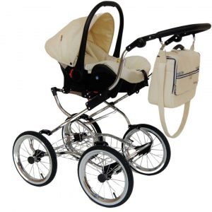 poussette rétro achat en ligne en similicuir