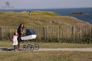 poussette rétro achat en ligne en similicuir Renée