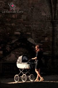 poussette bebe rétro achat en ligne en similicuir Renée