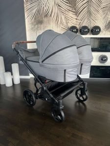 poussette double ouble côte-côte, poussette jumeaux côte à côte