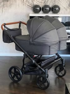 poussette double jumeaux côte-côte, poussette jumeaux côte à côte, nacelle, hamac, cosy cosmo Avionaut