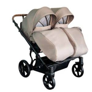 poussette double jumeaux côte-côte, poussette jumeaux côte à côte,, hamac,