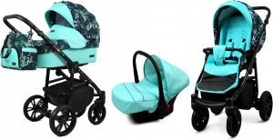 carrito de bebe todo terreno 3 piezas