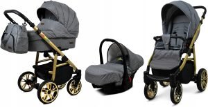 carrito de bebe todo terreno 3 piezas