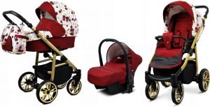 carrito de bebe todo terreno 3 piezas