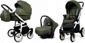 carrito de bebe todo terreno 3 piezas