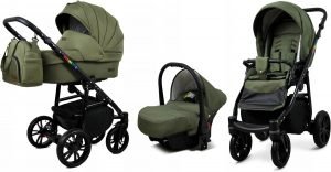 carrito de bebe todo terreno 3 piezas