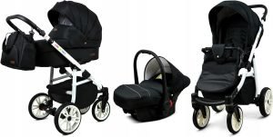 carrito de bebe todo terreno 3 piezas