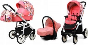 carrito de bebe todo terreno 3 piezas