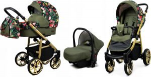 carrito de bebe todo terreno 3 piezas