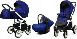 carrito de bebe todo terreno 3 piezas