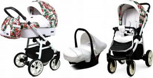 carrito de bebe todo terreno 3 piezas