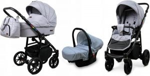 carrito de bebe todo terreno 3 piezas