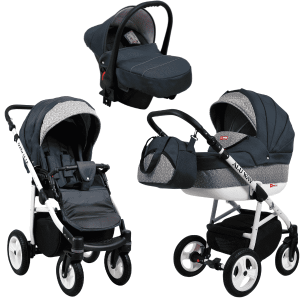 carrito todo terreno 3 piezas tiene capazo, silla de paseo y silla de coche