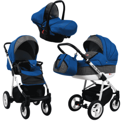 carrito todo terreno 3 piezas tiene capazo, silla de paseo y silla de coche