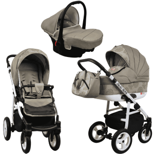 carrito todo terreno 3 piezas tiene capazo, silla de paseo y silla de coche