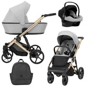 carrito de bebe 3 en 1, carrito todo terreno con capazo, sillita de coche y assiento