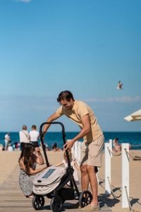 POUSSETTE BRAV TRIO 3 EN 1 NACELLE COSY HAMAC