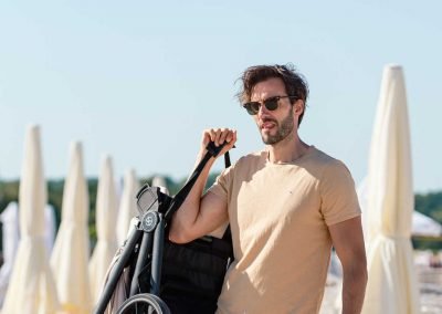 POUSSETTE BRAV TRIO 3 EN 1 NACELLE COSY HAMAC