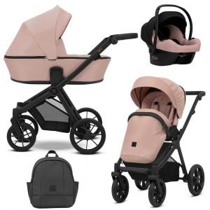 POUSSETTE BRAV TRIO 3 EN 1 NACELLE COSY HAMAC