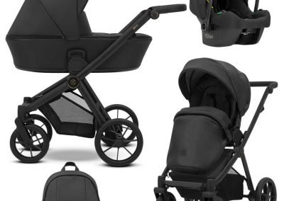 POUSSETTE BRAV TRIO 3 EN 1 NACELLE COSY HAMAC