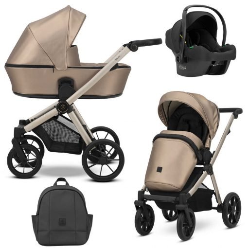 kunert POUSSETTE BRAV TRIO 3 EN 1 NACELLE COSY HAMAC