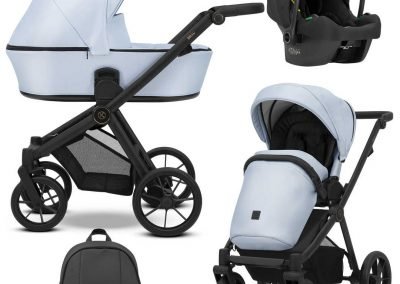 POUSSETTE BRAV TRIO 3 EN 1 NACELLE COSY HAMAC