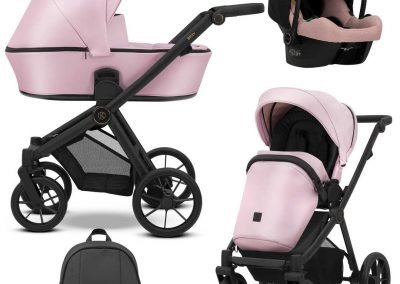 POUSSETTE BRAV TRIO 3 EN 1 NACELLE COSY HAMAC