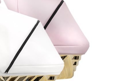 poussette jumeaux multicouleur