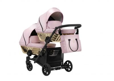 poussette double jumeaux personnalisable choisir les couleurs de modules. blanc noir cosy hamac nacelle ivento glam duo, poussette jumeaux compacte. POUSSETTE JUMEAUX EXCLUSIVE