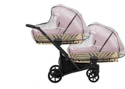 poussette double jumeaux personnalisable choisir les couleurs de modules. blanc noir cosy hamac nacelle ivento glam duo, poussette jumeaux compacte. POUSSETTE JUMEAUX EXCLUSIVE