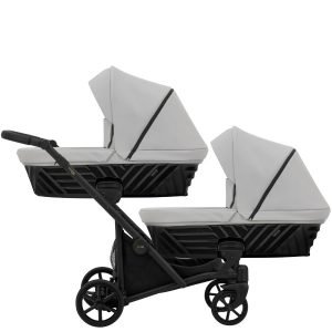 poussette jumeaux ivento duo personnalisable couleurs  pour fille et garcon