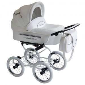 poussette vintage rétro couler creme cream, siege auto cosy, hamac, nacelle retro, poussette pour bebe unique, poussette classique complete