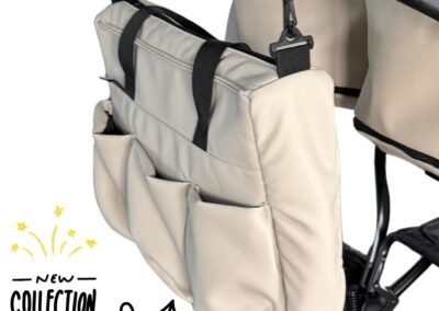 poussette jumeaux cote a cote pour 2 enfants sac a langer paratique