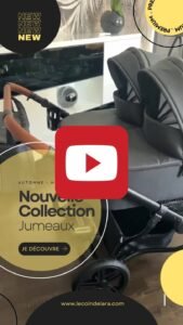 poussette jumeaux cote a cote pour 2 enfants nacelle