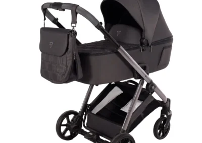 poussette Junama Ellegante graphite 3 en 1 avec nacelle – Le Coin de Lara