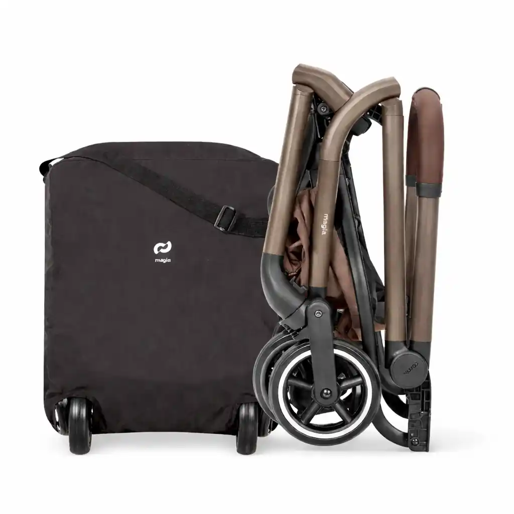 Châssis poussette Carrello Magia pliage compact avec sac de transport