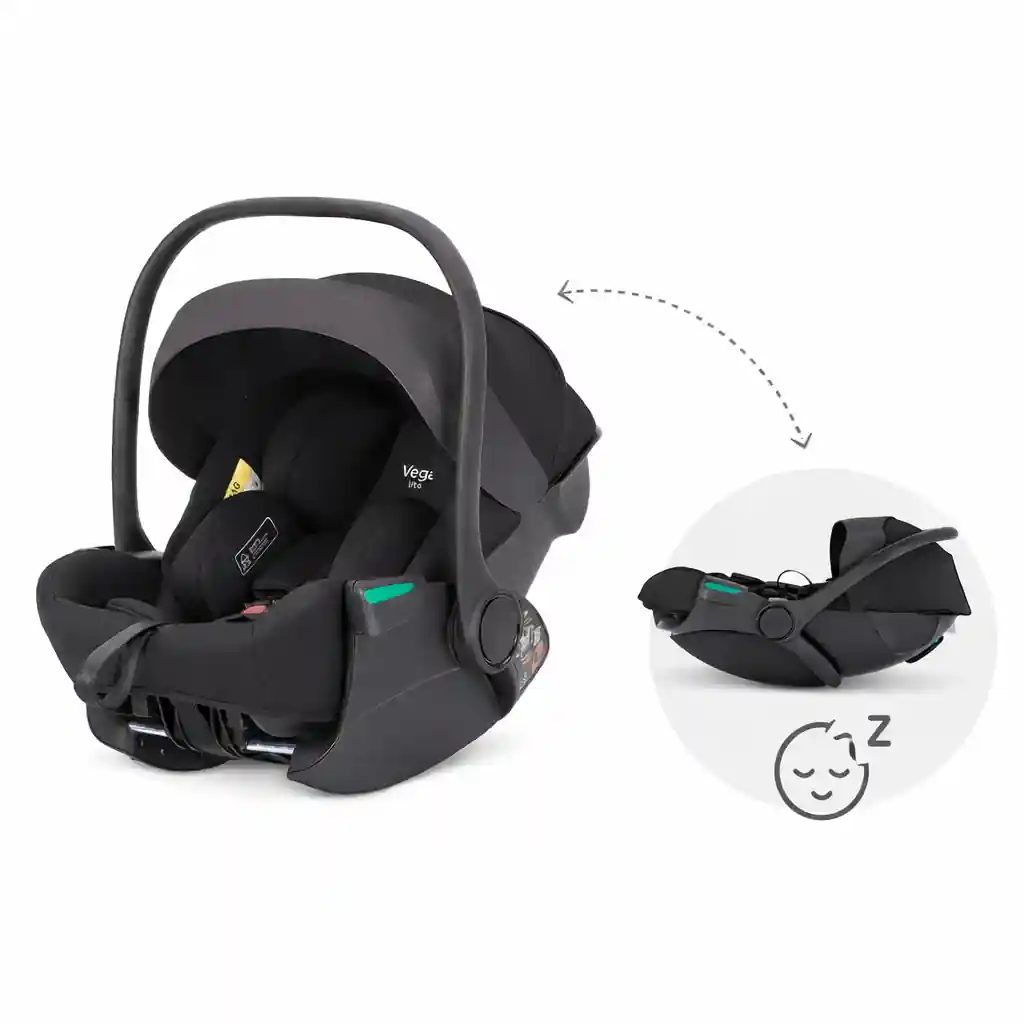 Siège auto Carrello Vega Lite inclinable avec position allongée pour nouveau-né